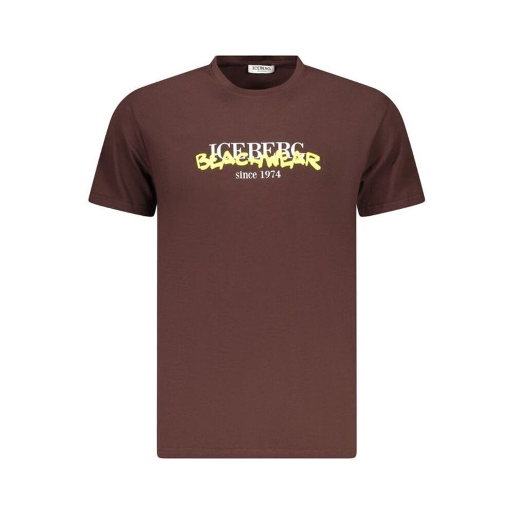 Iceberg Neon Cotton Men Men's T-Shirt